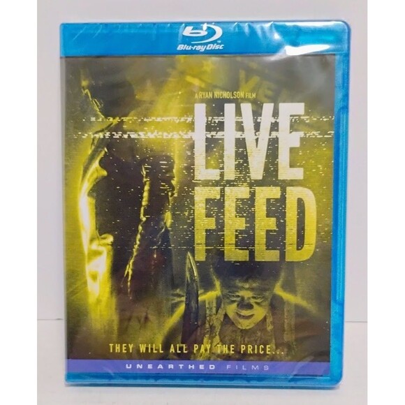 2006 UNEARTHED FILMS LIVE FEED BLU-RAY NEW FACTORY SEALED - Picture 1 of 4